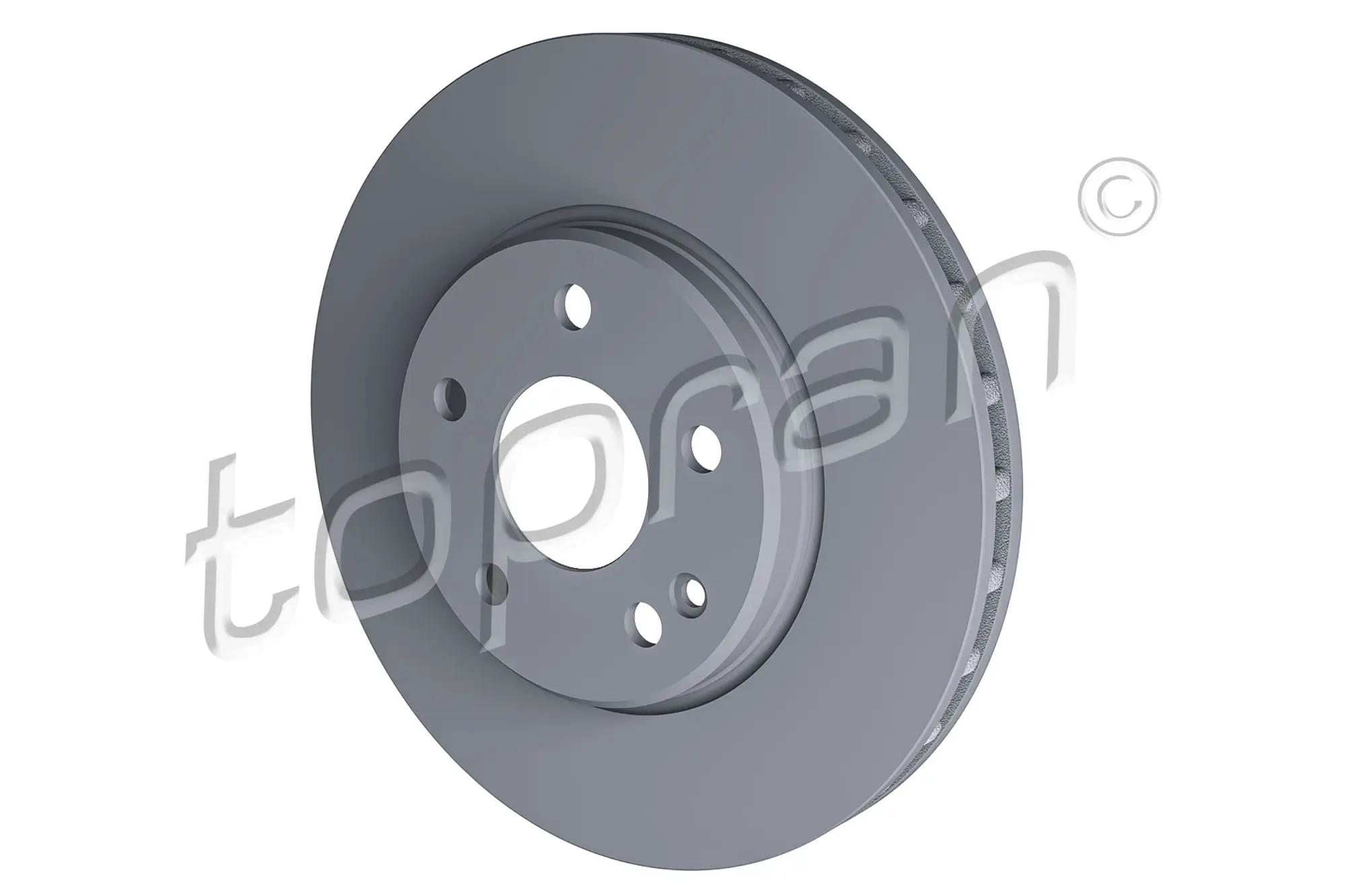 Bremsscheibe Vorderachse TOPRAN 401 384