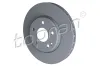 Bremsscheibe Vorderachse TOPRAN 401 384
