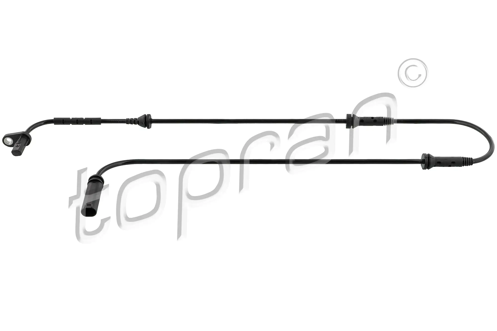 Sensor, Raddrehzahl Vorderachse links Vorderachse rechts TOPRAN 502 995