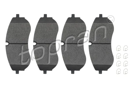 Bremsbelagsatz, Scheibenbremse Vorderachse TOPRAN 119 626 Bild Bremsbelagsatz, Scheibenbremse Vorderachse TOPRAN 119 626