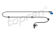 Sensor, Raddrehzahl Hinterachse links Hinterachse rechts TOPRAN 411 244