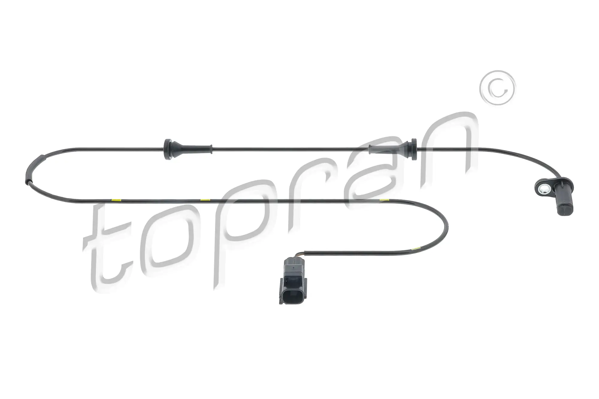 Sensor, Raddrehzahl Vorderachse rechts TOPRAN 602 221