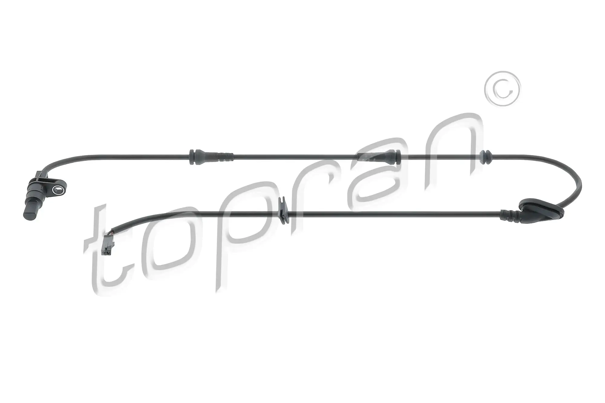Sensor, Raddrehzahl Hinterachse rechts TOPRAN 120 754