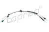 Seilzug, Schaltgetriebe beidseitig TOPRAN 409 945