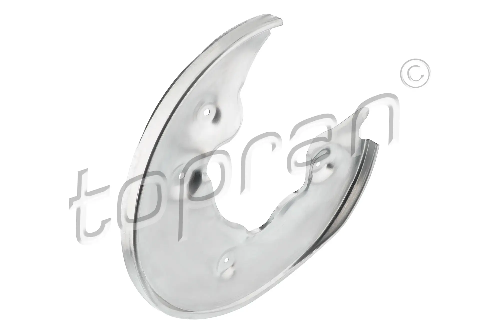 Spritzblech, Bremsscheibe Hinterachse rechts TOPRAN 116 836