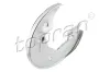 Spritzblech, Bremsscheibe Hinterachse rechts TOPRAN 116 836
