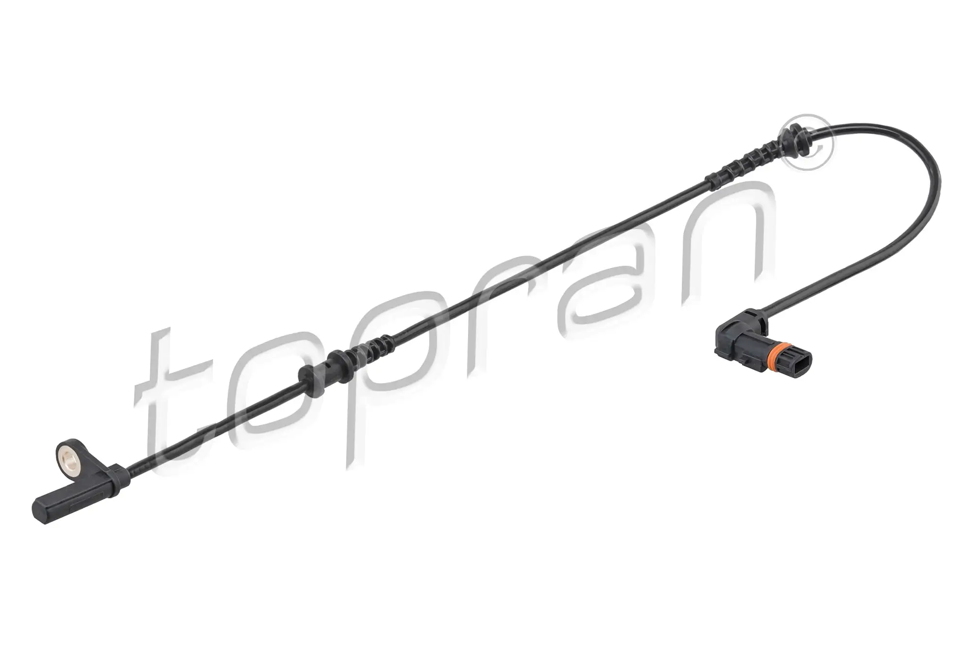 Sensor, Raddrehzahl Vorderachse links Vorderachse rechts TOPRAN 408 880