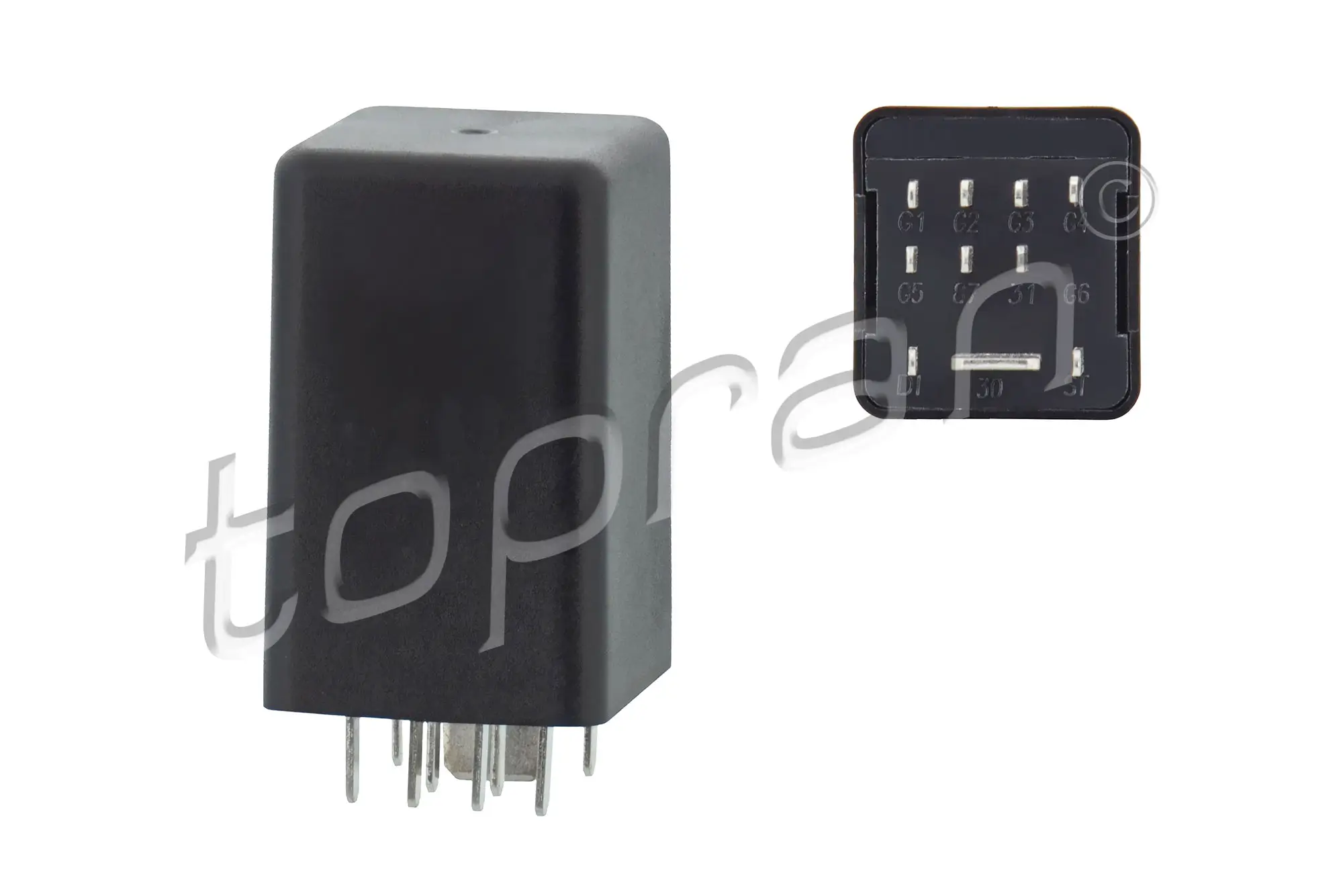 Steuergerät, Glühzeit TOPRAN 115 863