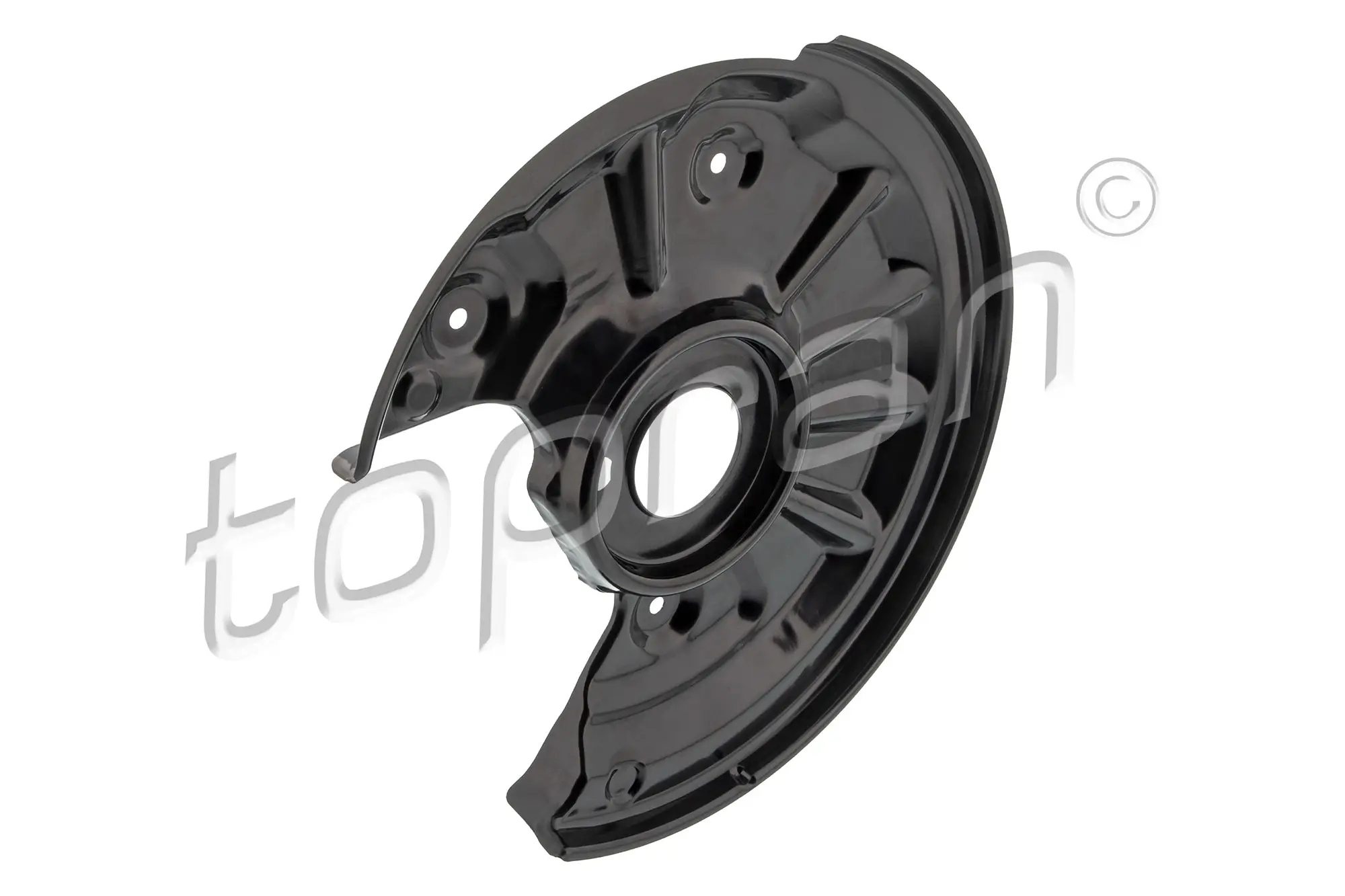Spritzblech, Bremsscheibe Hinterachse rechts TOPRAN 121 694