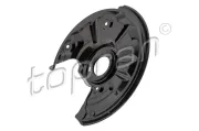 Spritzblech, Bremsscheibe Hinterachse rechts TOPRAN 121 694