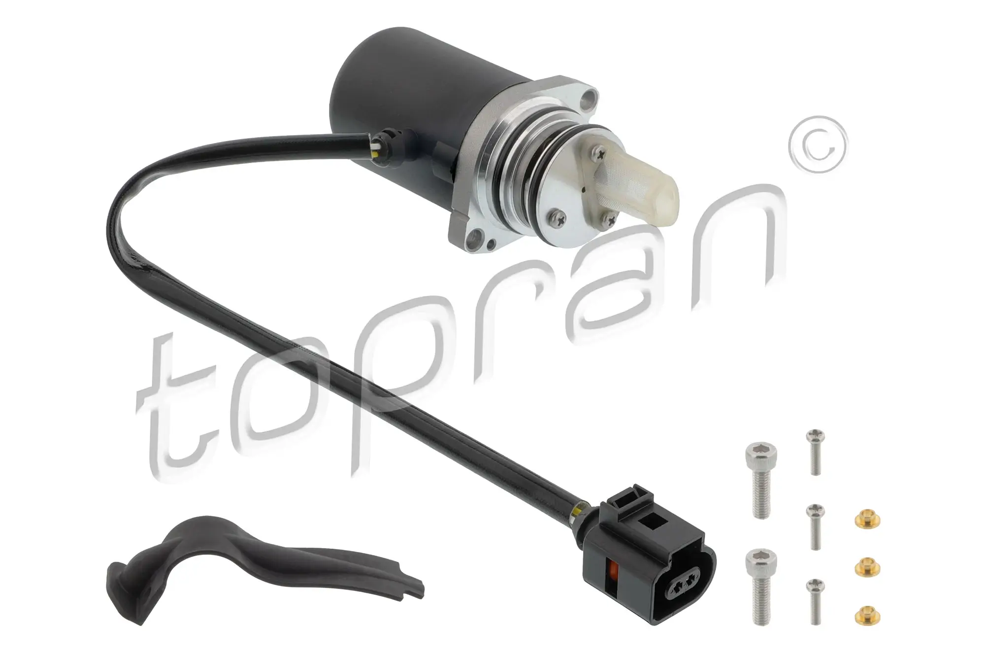 Pumpe, Lamellenkupplung (Allradantrieb) Hinterachse TOPRAN 121 537