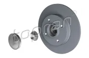 Bremsscheibe Hinterachse TOPRAN 722 599