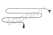 Sensor, Raddrehzahl Hinterachse links TOPRAN 121 292