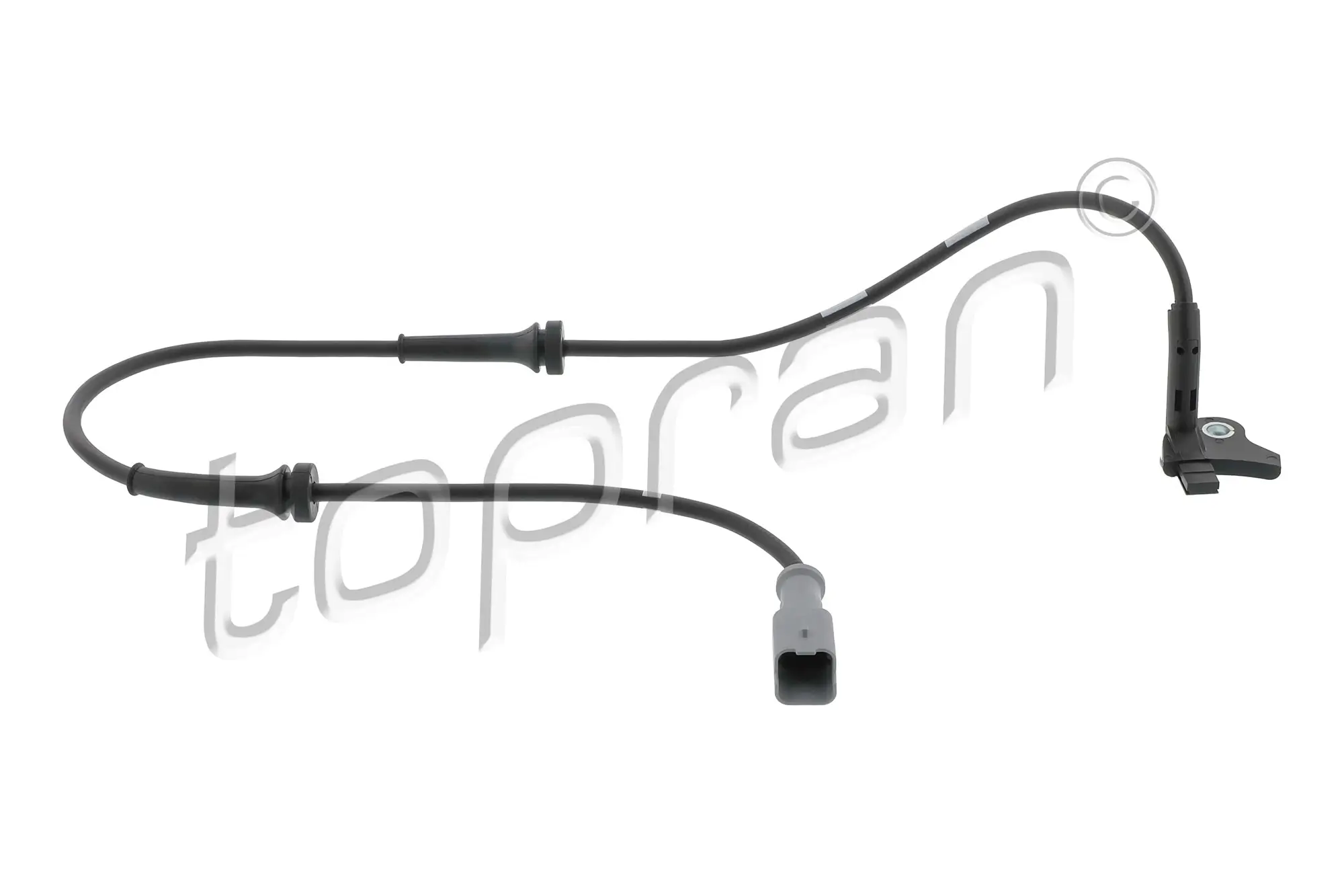 Sensor, Raddrehzahl Vorderachse rechts Vorderachse links TOPRAN 724 589