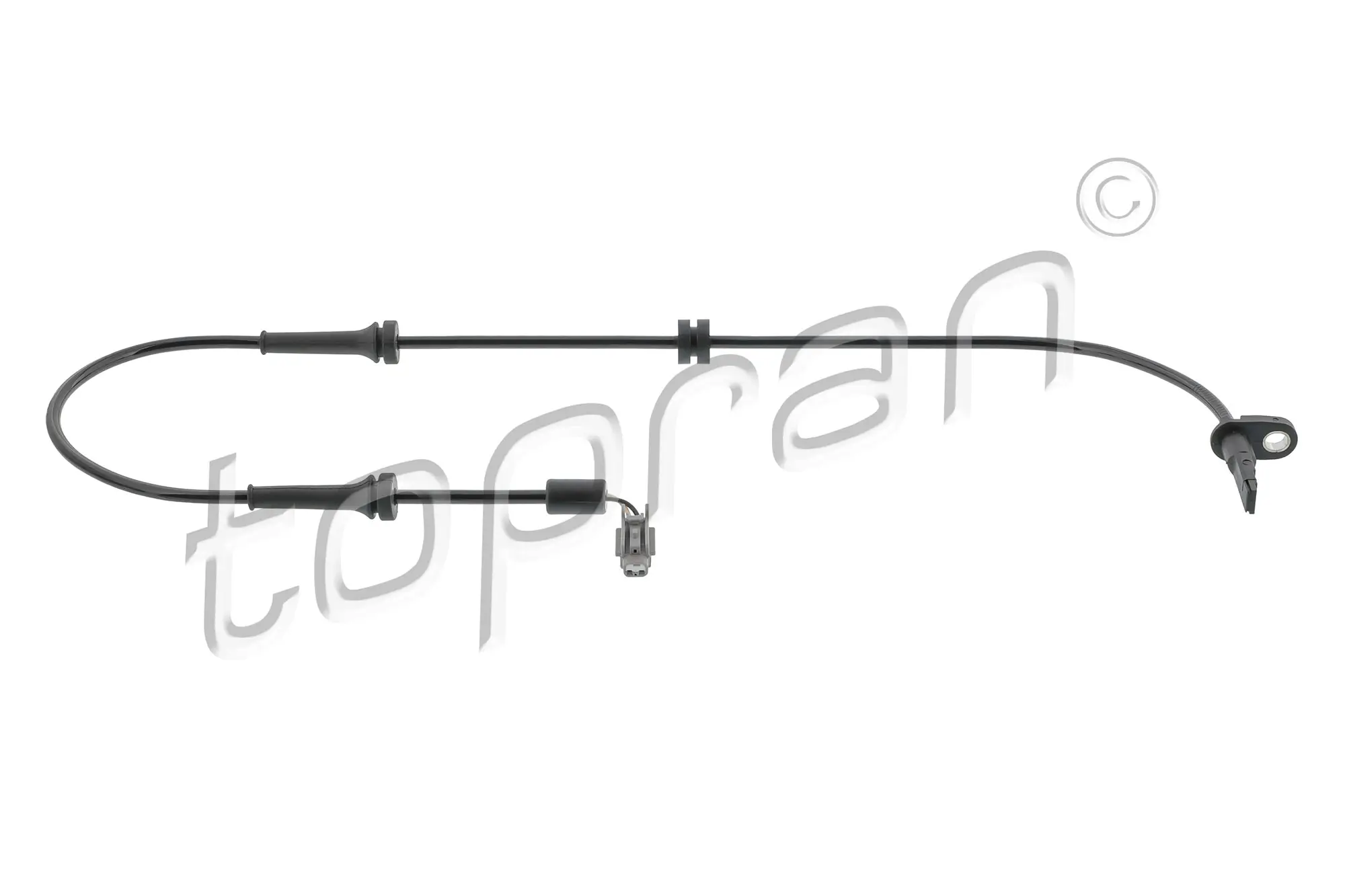 Sensor, Raddrehzahl Vorderachse rechts Vorderachse links TOPRAN 702 795