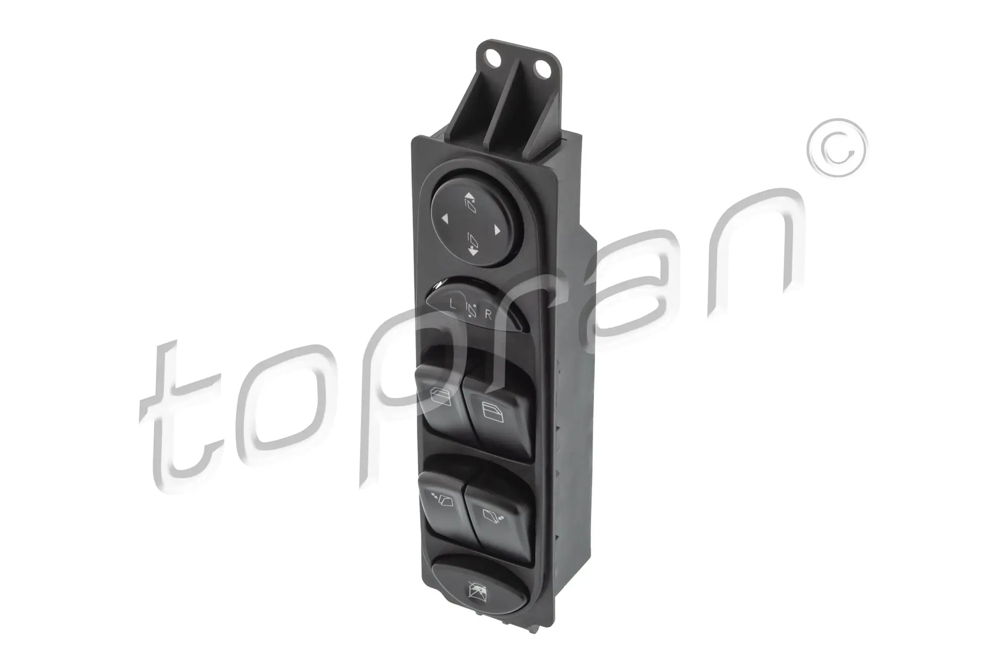 Schalter, Fensterheber fahrerseitig TOPRAN 410 707