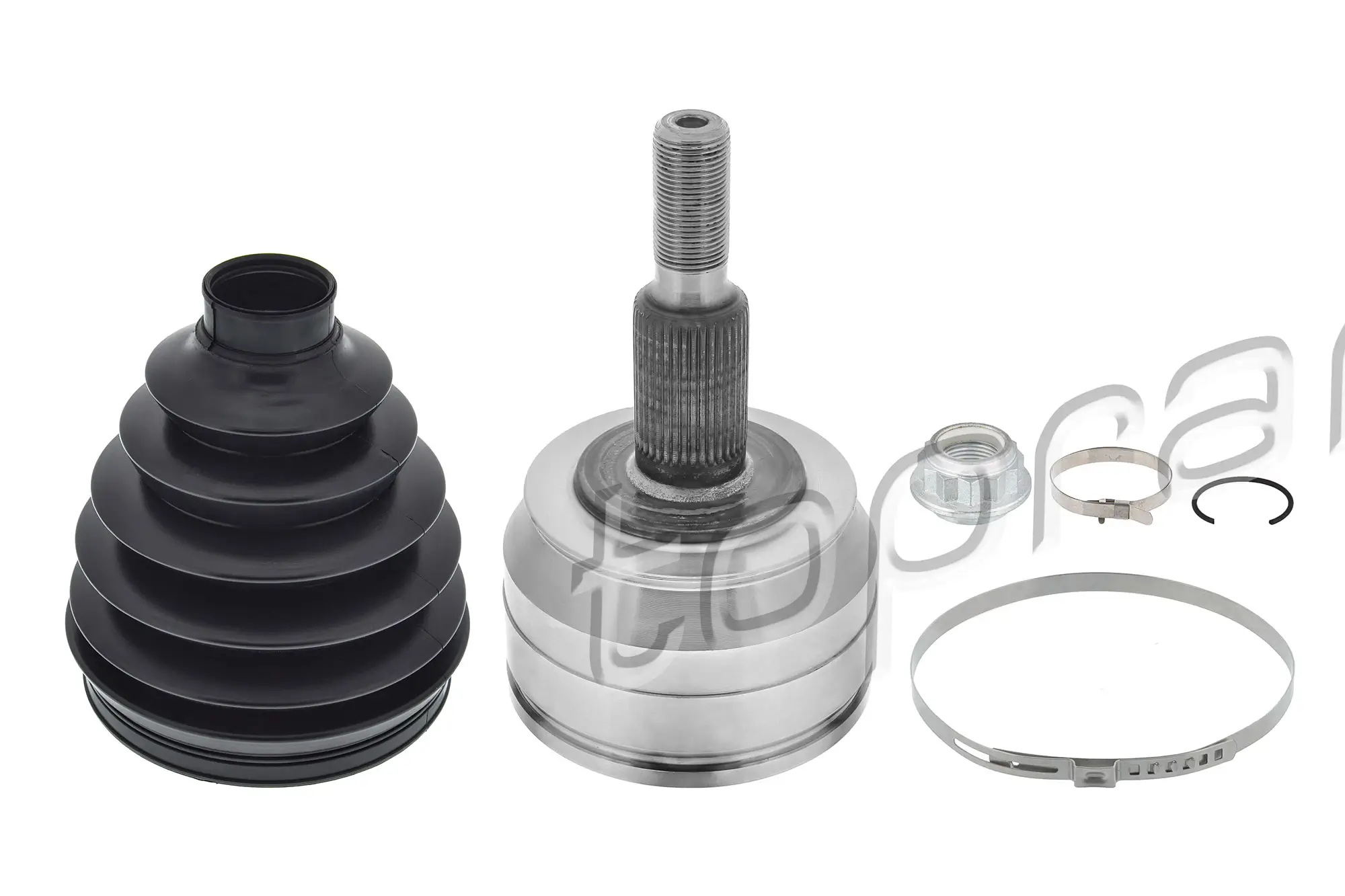 Gelenksatz, Antriebswelle Vorderachse links Vorderachse rechts radseitig TOPRAN 115 528