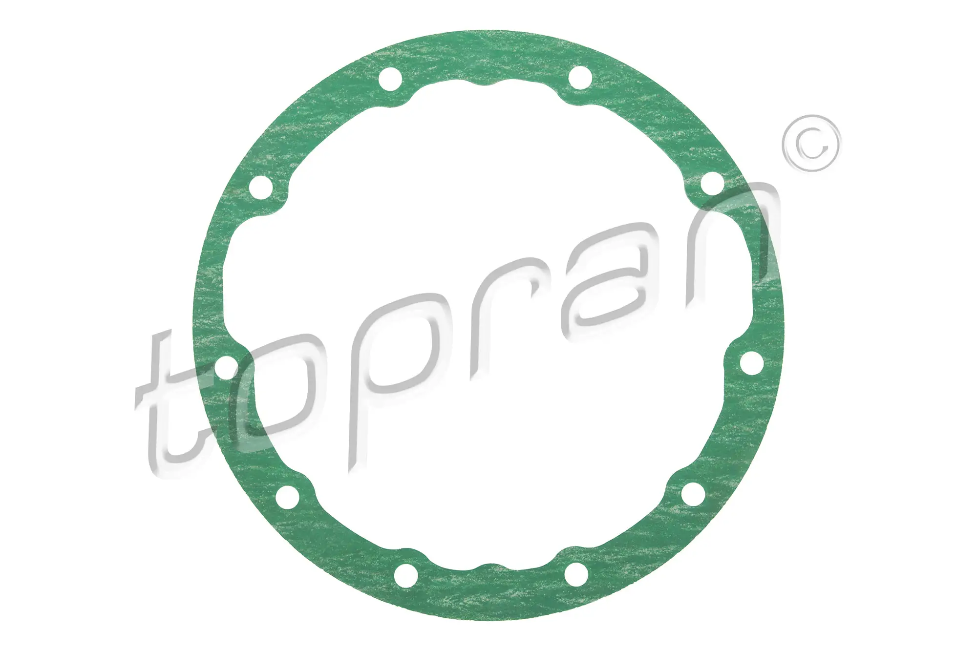 Dichtung, Differentialgehäusedeckel TOPRAN 411 277