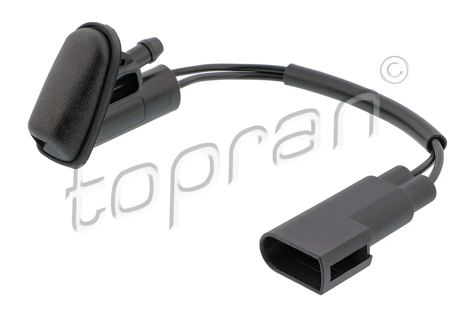 Waschwasserdüse, Scheibenreinigung beidseitig Motorhaube TOPRAN 306 123