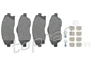 Bremsbelagsatz, Scheibenbremse Vorderachse TOPRAN 206 128