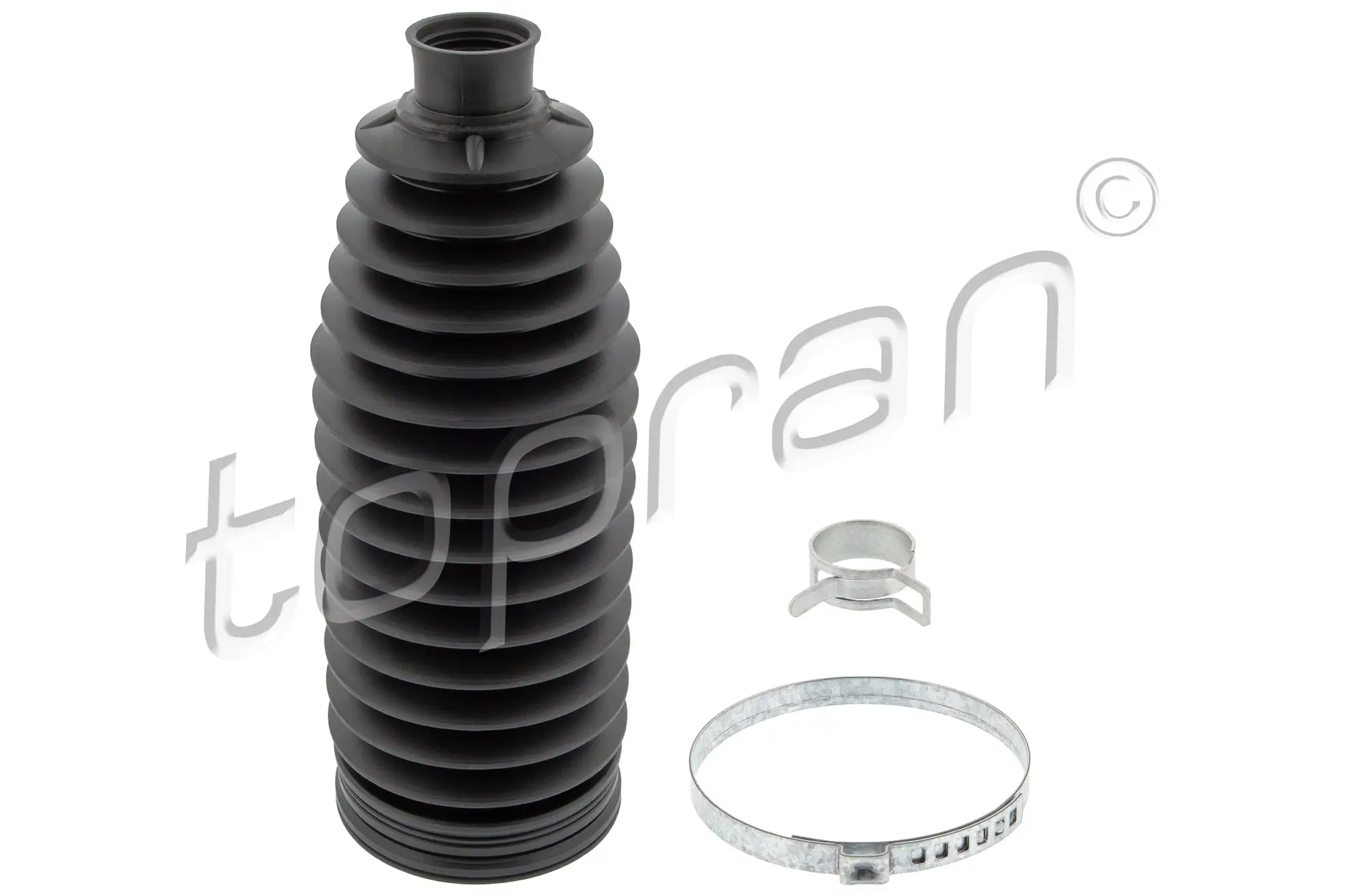 Faltenbalgsatz, Lenkung Vorderachse links Vorderachse rechts TOPRAN 120 358