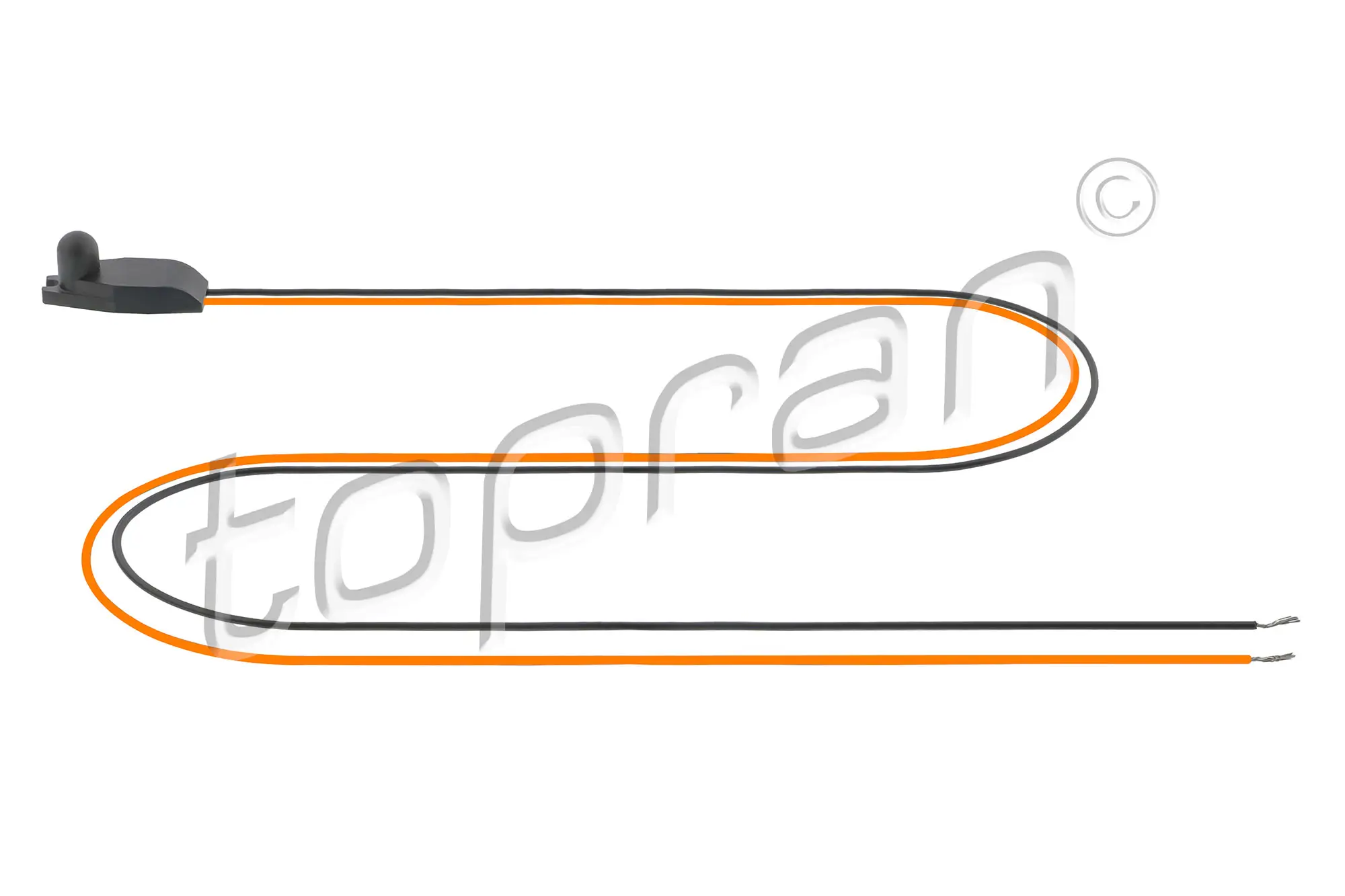 Sensor, Außentemperatur TOPRAN 724 099