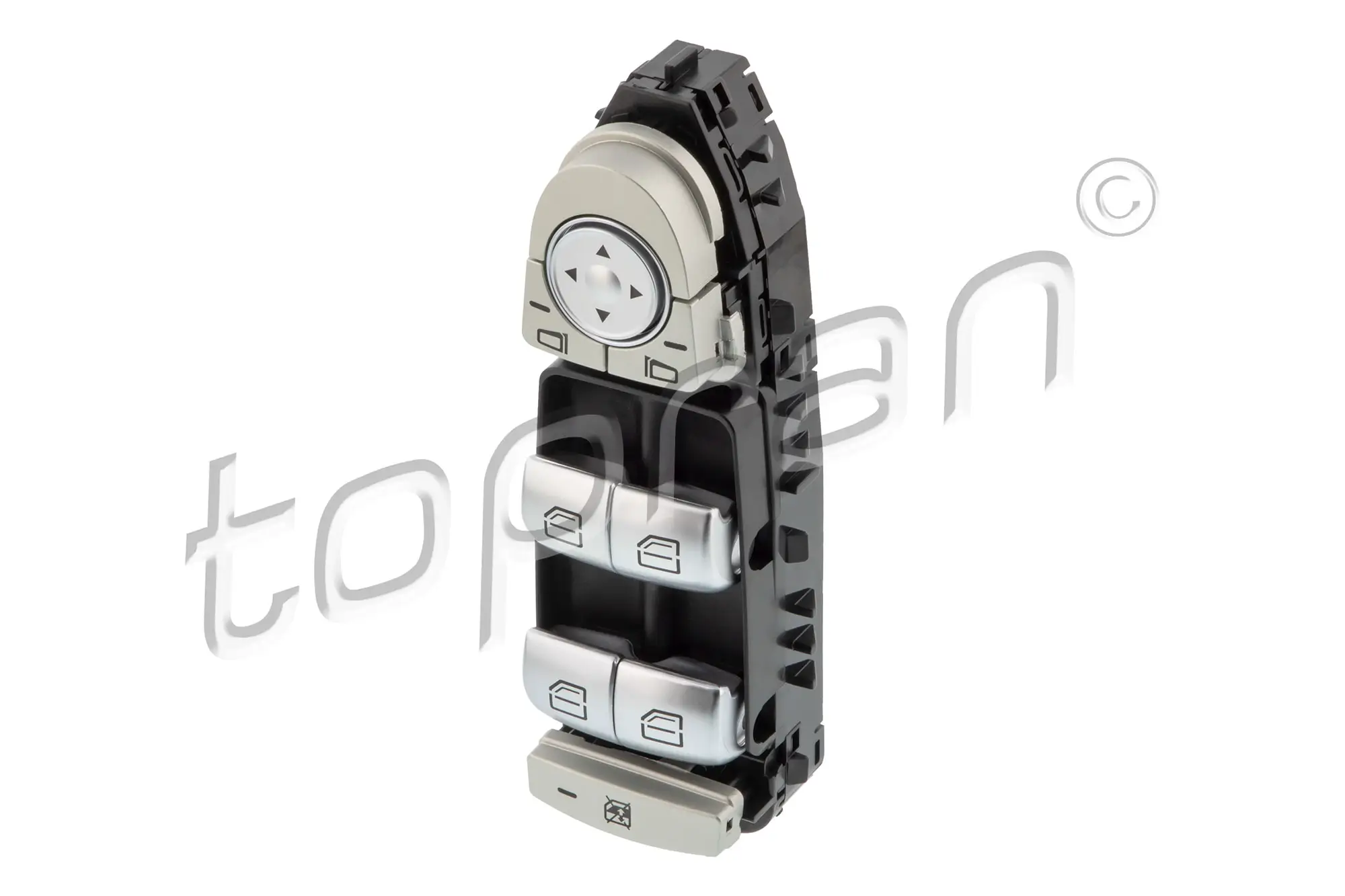 Schalter, Fensterheber fahrerseitig TOPRAN 410 127