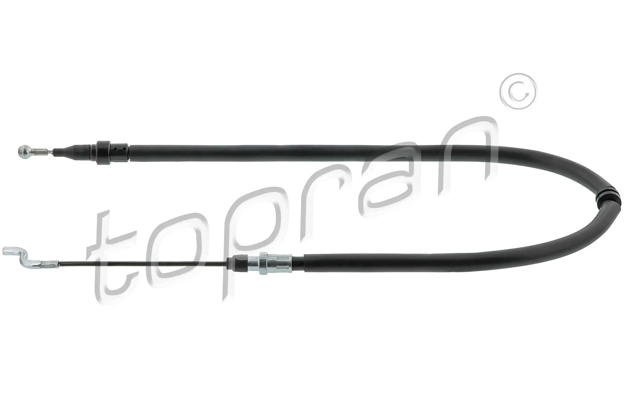 Seilzug, Feststellbremse hinten links hinten rechts TOPRAN 109 703