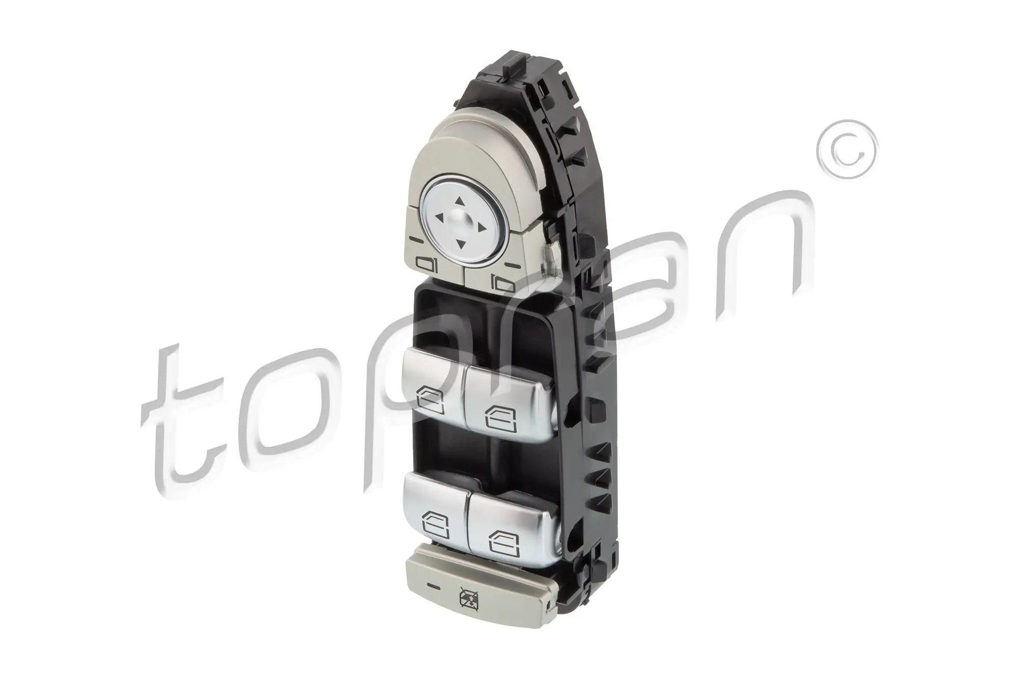 Schalter, Fensterheber fahrerseitig TOPRAN 410 124