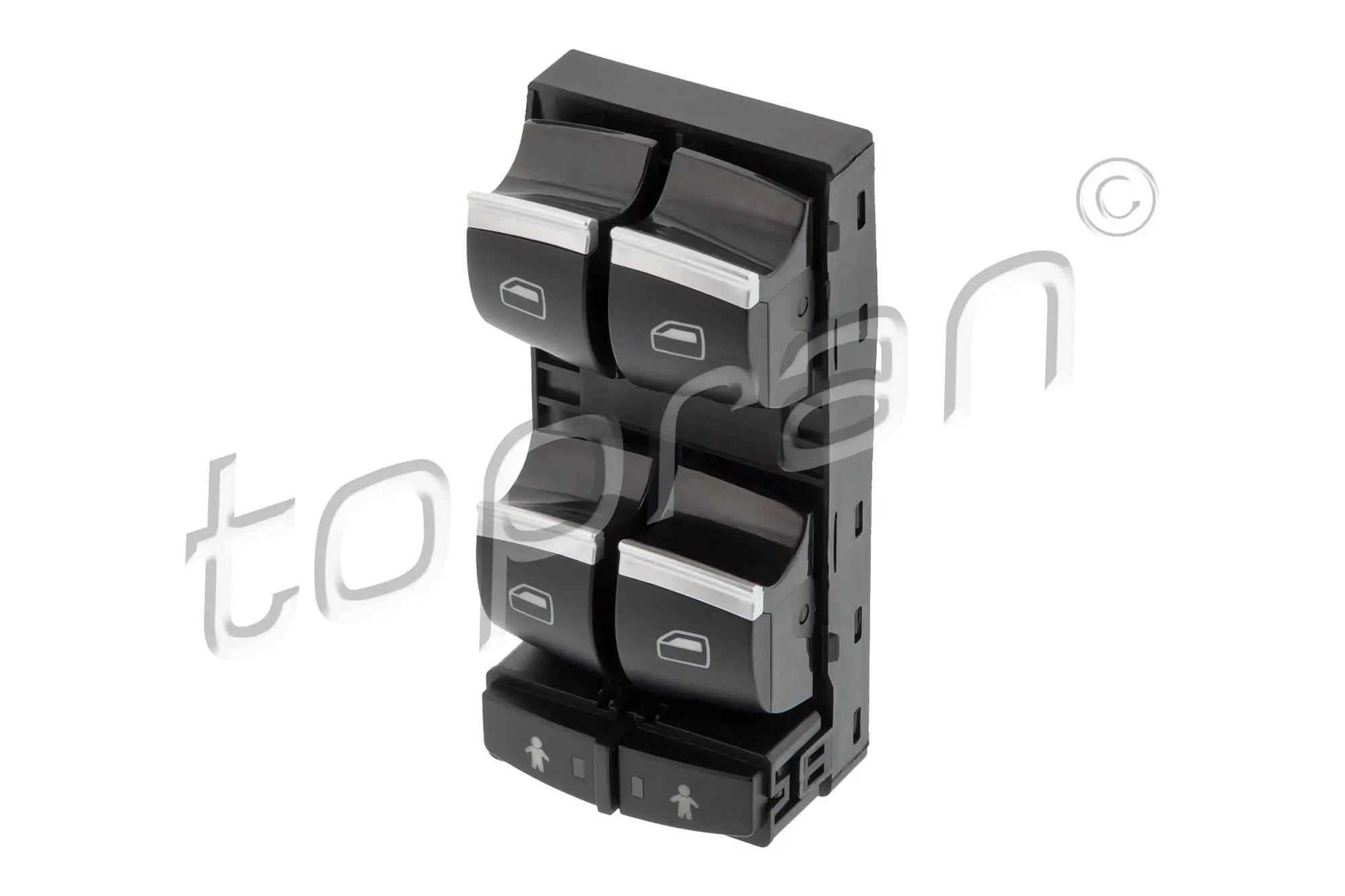 Schalter, Fensterheber fahrerseitig vorne TOPRAN 119 790