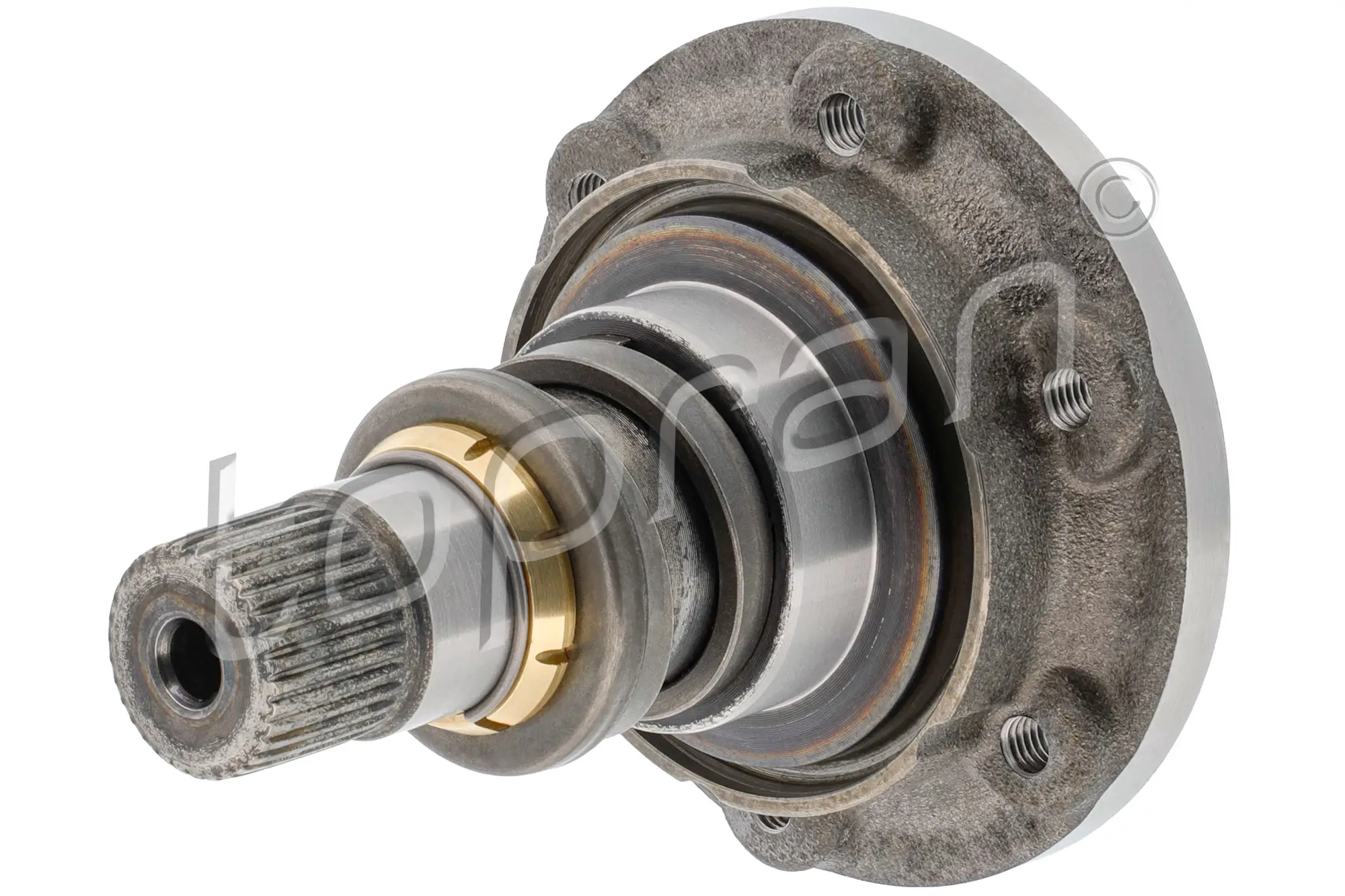 Flansch, Differential getriebeseitig rechts TOPRAN 121 589