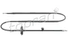 Seilzug, Feststellbremse hinten rechts TOPRAN 208 361