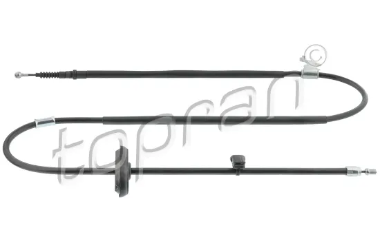 Seilzug, Feststellbremse hinten rechts TOPRAN 208 361 Bild Seilzug, Feststellbremse hinten rechts TOPRAN 208 361