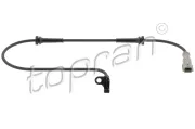 Sensor, Raddrehzahl Hinterachse links TOPRAN 411 311