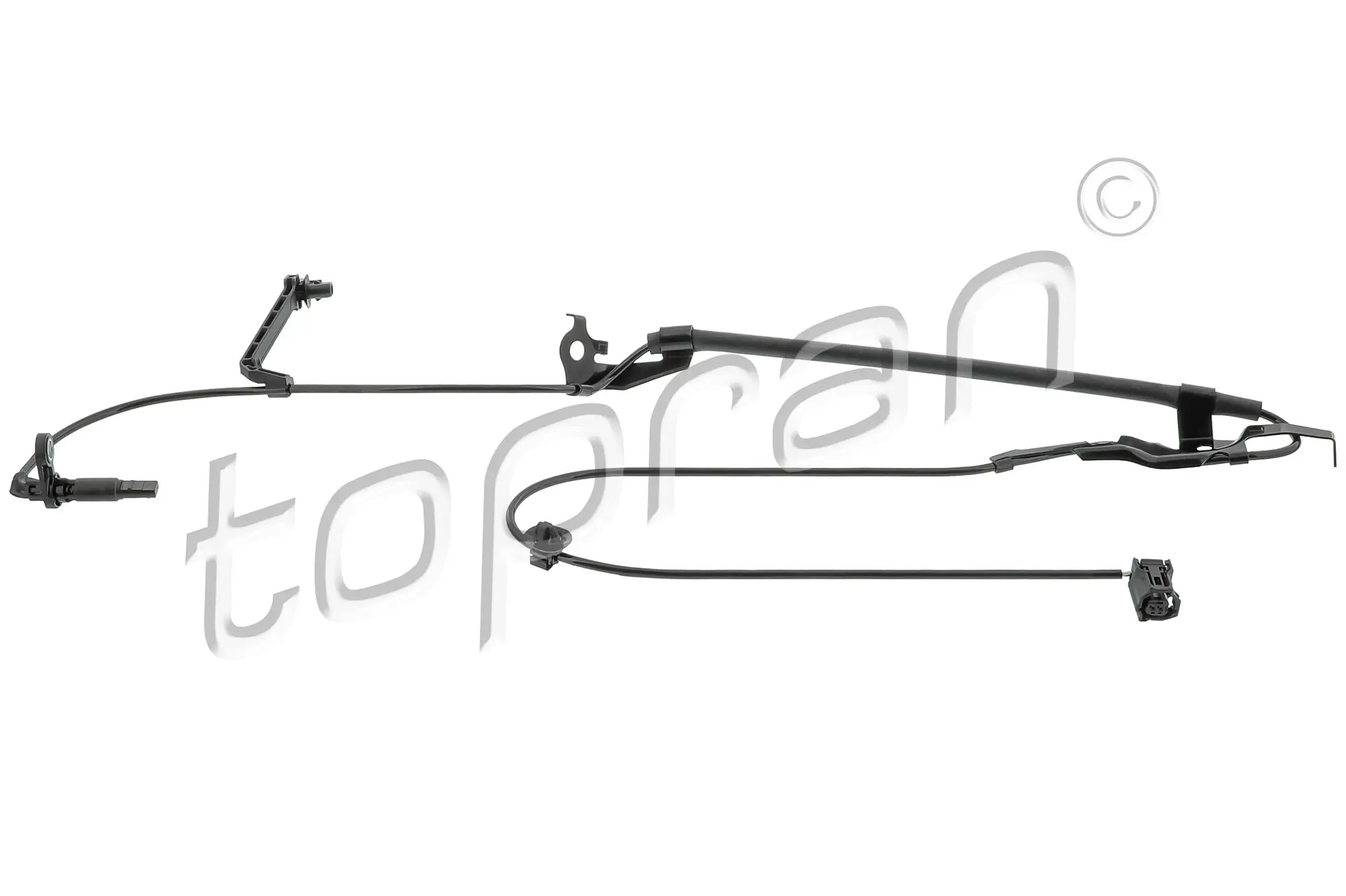 Sensor, Raddrehzahl Vorderachse links TOPRAN 602 355