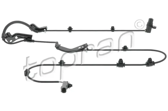 Sensor, Raddrehzahl Vorderachse rechts TOPRAN 601 492 Bild Sensor, Raddrehzahl Vorderachse rechts TOPRAN 601 492
