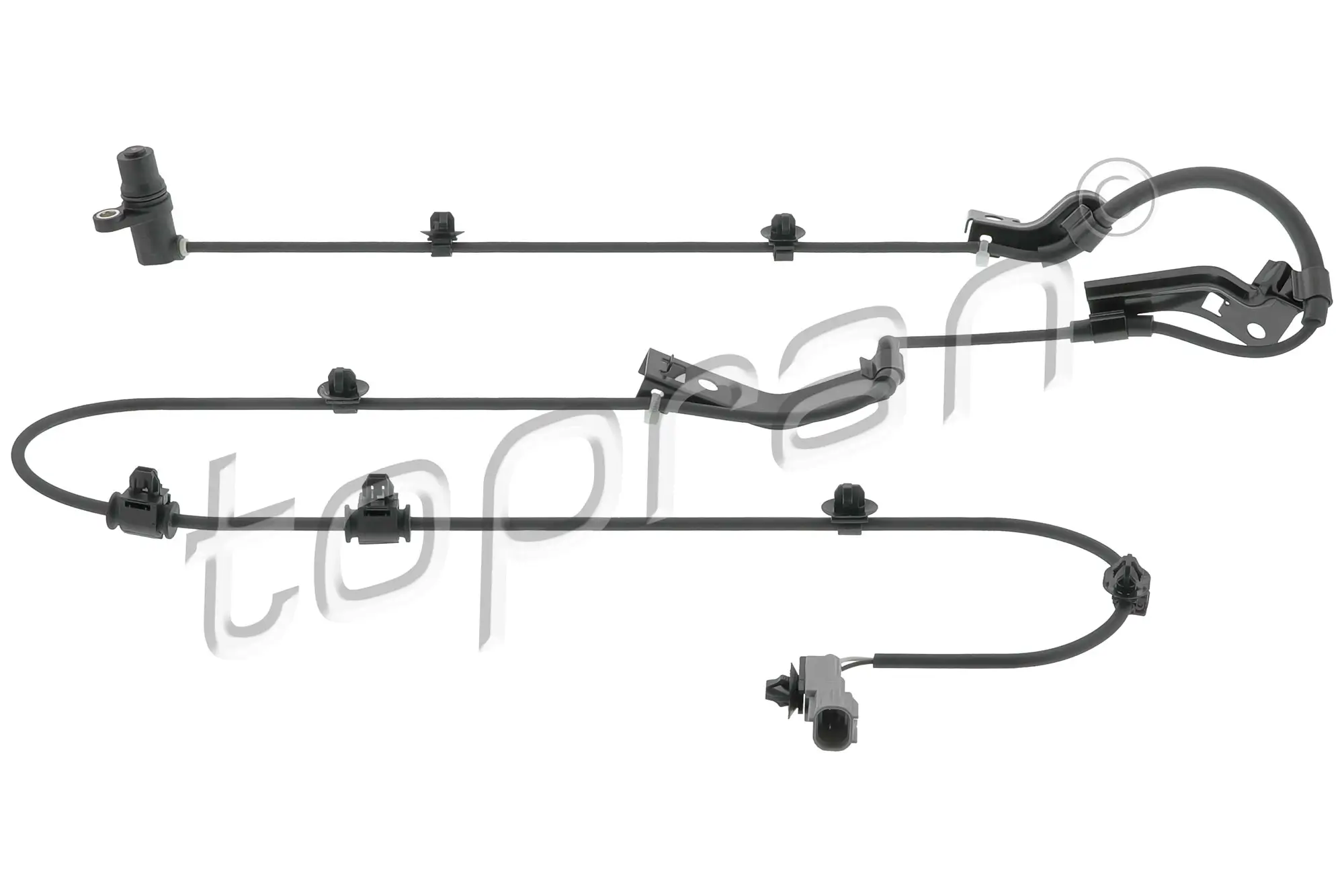 Sensor, Raddrehzahl Vorderachse links TOPRAN 601 491