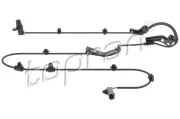 Sensor, Raddrehzahl Vorderachse links TOPRAN 601 491