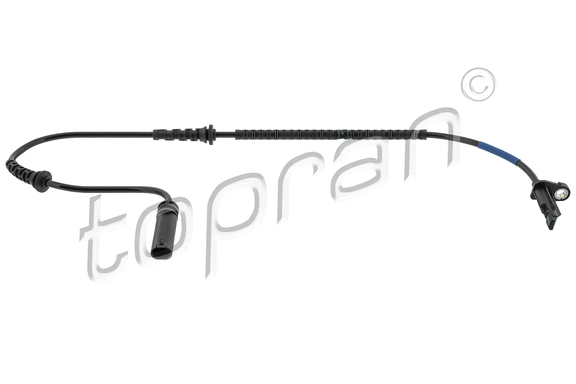 Sensor, Raddrehzahl Vorderachse links Vorderachse rechts TOPRAN 504 381