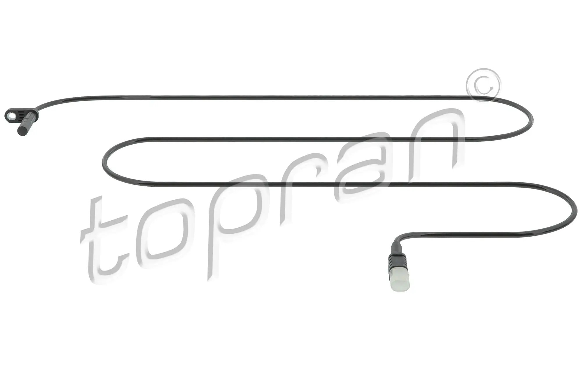 Sensor, Raddrehzahl Hinterachse rechts TOPRAN 115 970
