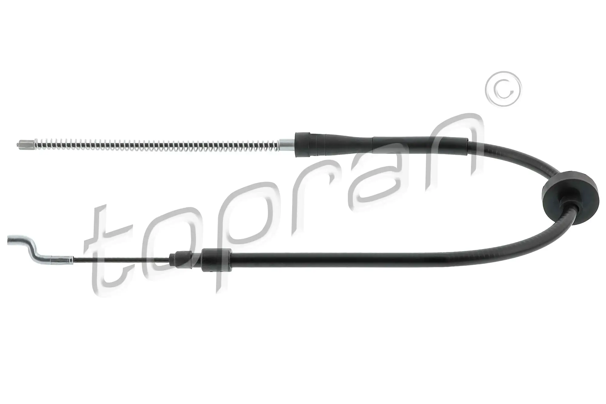 Seilzug, Feststellbremse hinten links hinten rechts TOPRAN 104 084