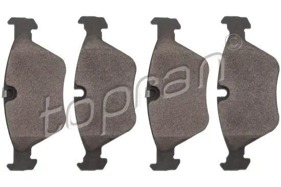 Bremsbelagsatz, Scheibenbremse Vorderachse TOPRAN 500 792 Bild Bremsbelagsatz, Scheibenbremse Vorderachse TOPRAN 500 792