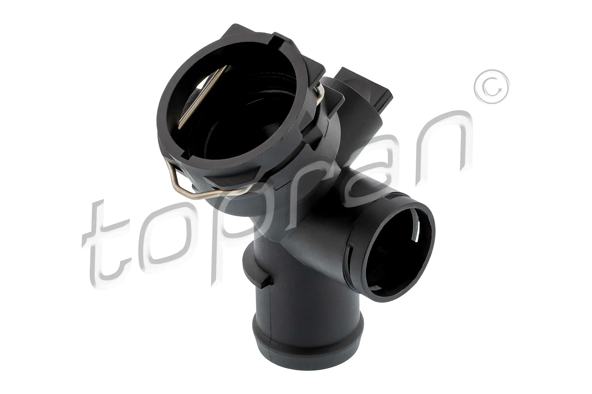 Kühlmittelflansch Motorkühler unten TOPRAN 121 422