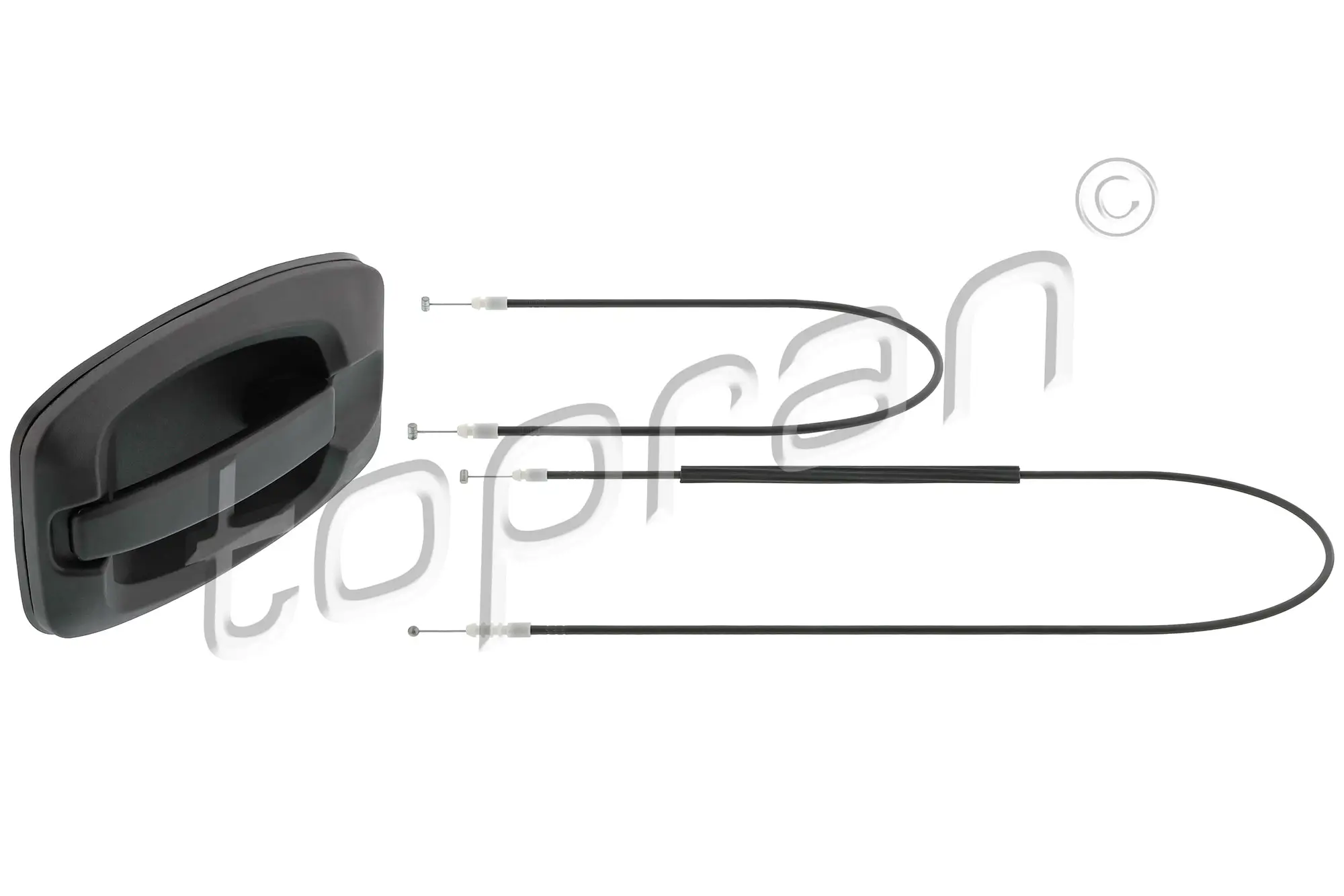 Federbeinstützlager Vorderachse links Vorderachse rechts TOPRAN 113 980