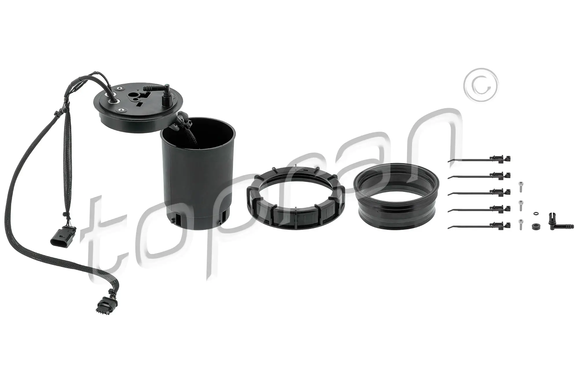 Beheizung, Tankeinheit (Harnstoffeinspritzung) TOPRAN 411 327