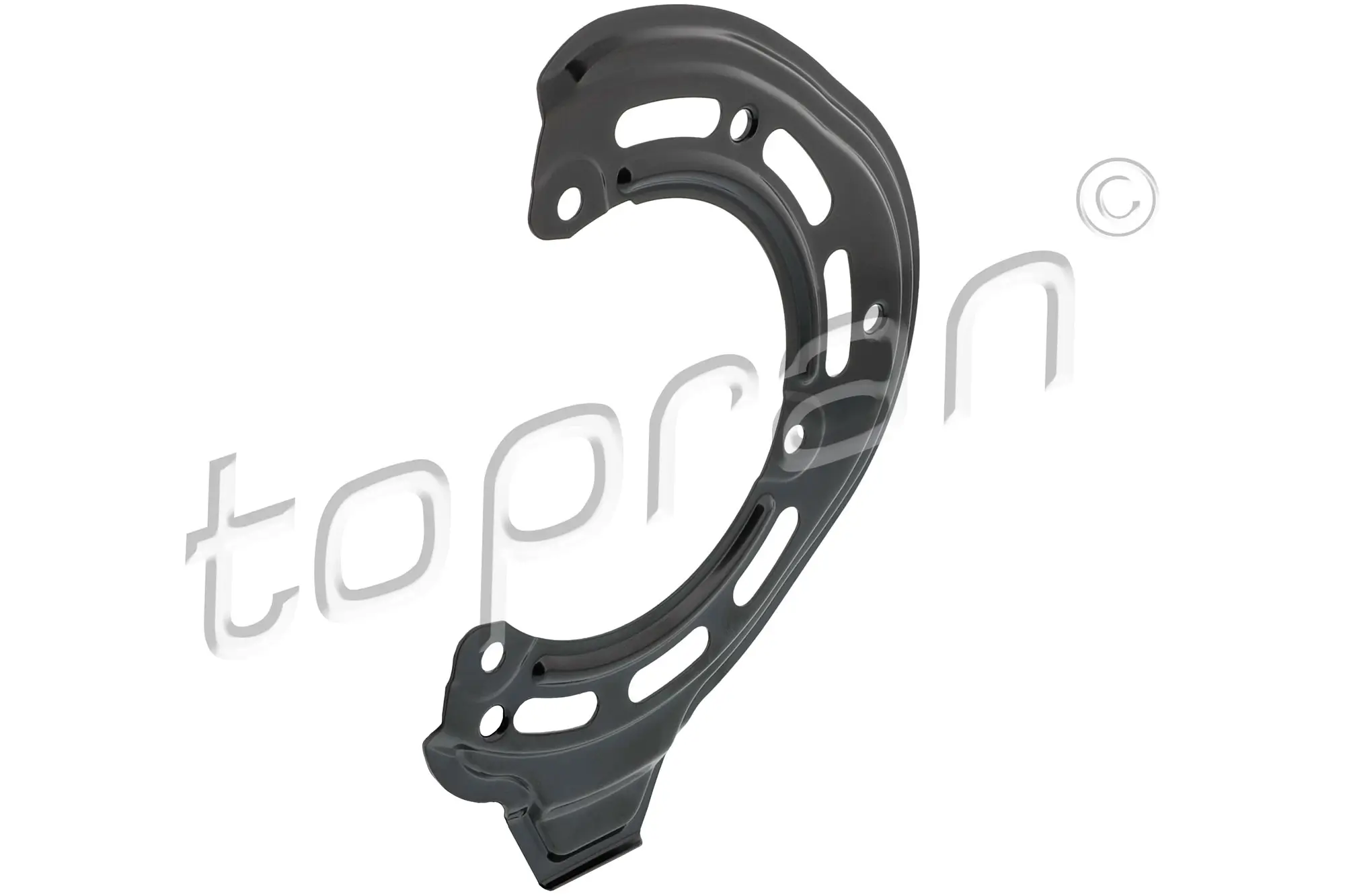 Spritzblech, Bremsscheibe Vorderachse links TOPRAN 209 371