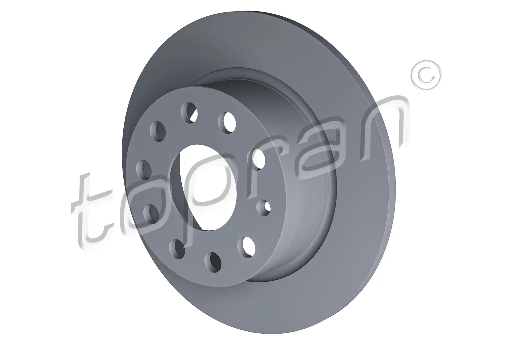 Bremsscheibe Hinterachse TOPRAN 121 583
