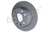 Bremsscheibe Hinterachse TOPRAN 121 583