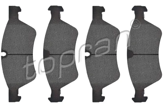 Bremsbelagsatz, Scheibenbremse Vorderachse TOPRAN 401 934 Bild Bremsbelagsatz, Scheibenbremse Vorderachse TOPRAN 401 934