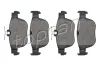 Bremsbelagsatz, Scheibenbremse Hinterachse TOPRAN 120 276